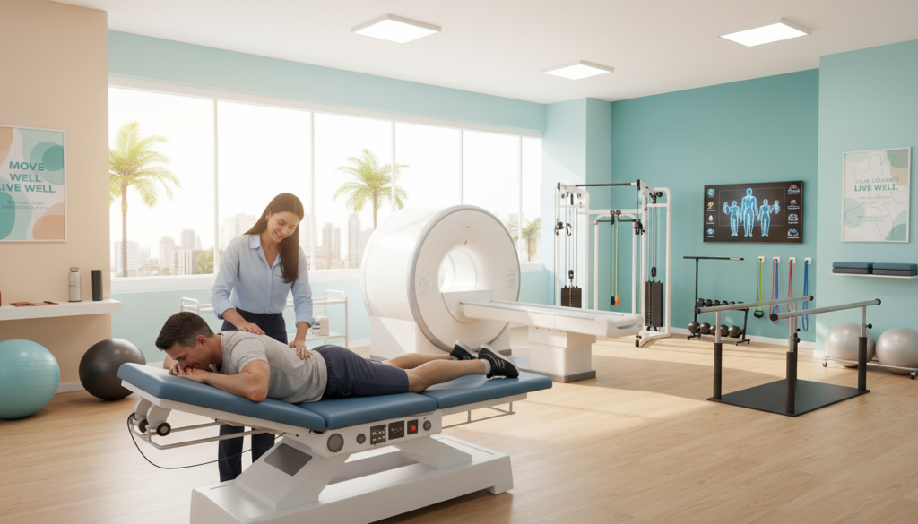 centro tratamento coluna Belém com tecnologia moderna