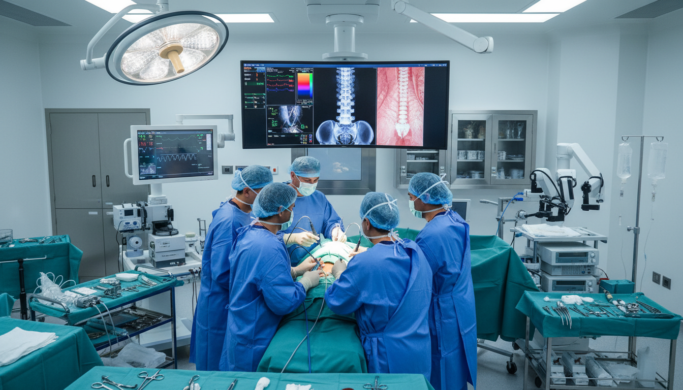 cirurgia minimamente invasiva de coluna