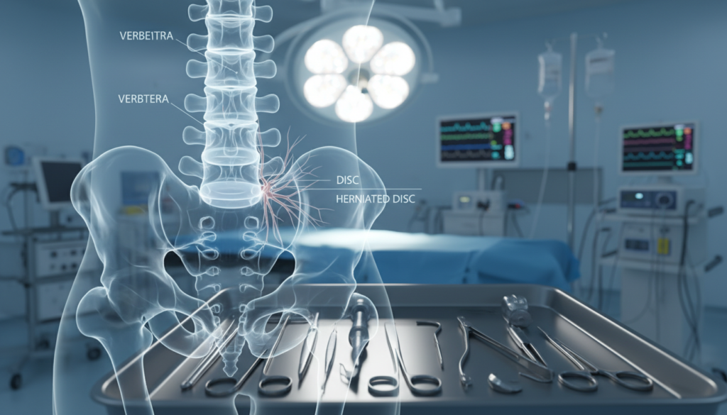 custos detalhados procedimento coluna vertebral