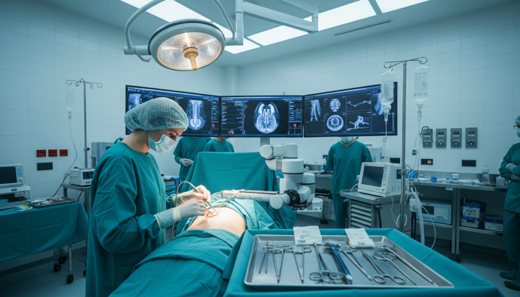 procedimentos minimamente invasivos para tratamento de coluna