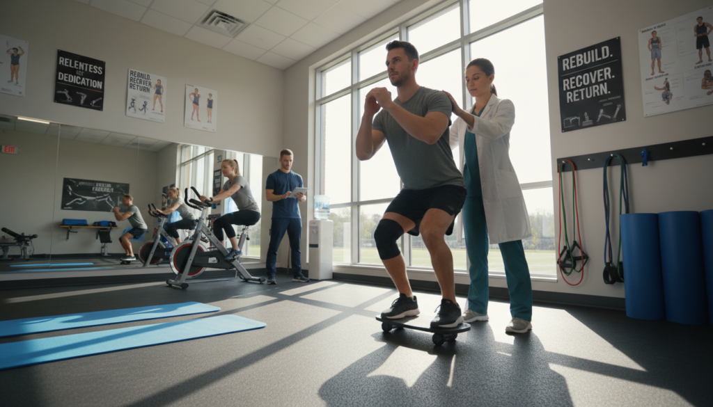 protocolo pós-operatório recuperação atletas