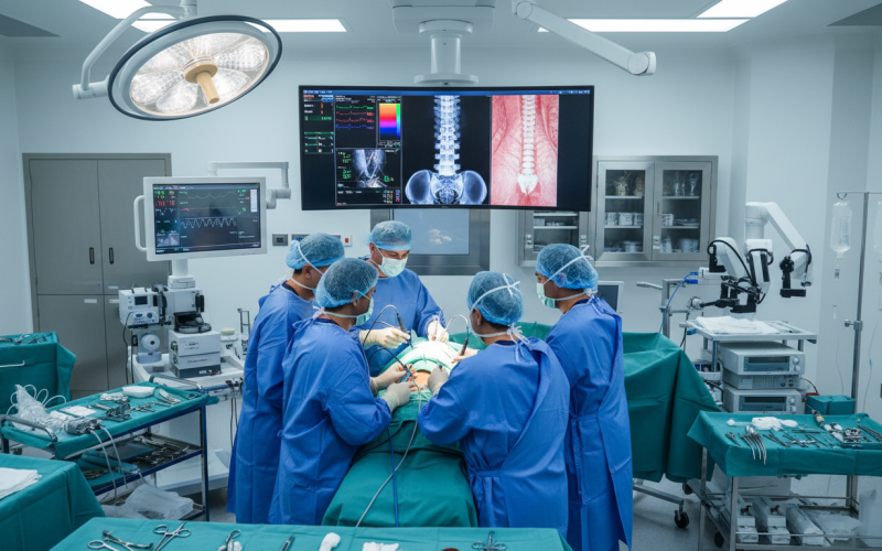 cirurgia minimamente invasiva de coluna