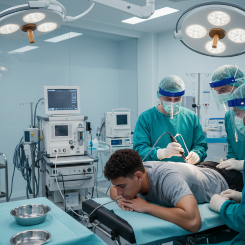 endoscopia de coluna para atletas com retorno rápido ao esporte