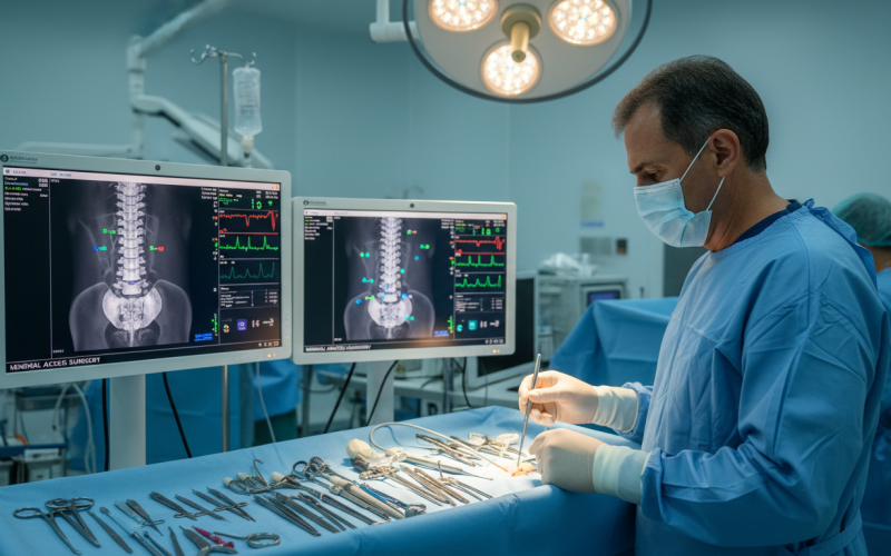 neurocirurgião coluna Belém técnicas minimamente invasivas